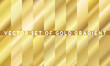 © alma - Set of gold vector gradients. Art design collection of metal palette. Various combination, color swatch for background, template, backdrop, cover, card, wallpaper, presentation, banner, flier. EPS 10