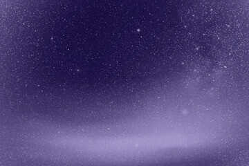 Sticker - northern lights, aurora borealis. monochrome cold blue space backdrop
