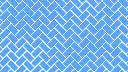 Sticker - Blue brick tile wall or floor background