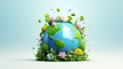 Wall Mural - Earth Day Background