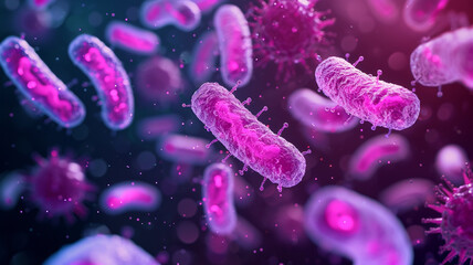 Probiotics Bacteria . Biology, Science Microscopic medicine. Digestion stomach escherichia coli, treatment, Health care medication, anatomy organism