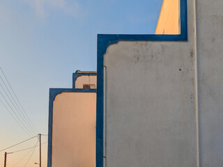 Wall Mural -  Cubiform House In Santorini, Cyclades Islands, Greece