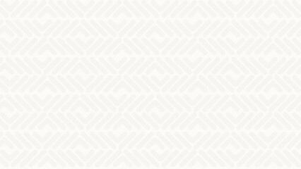 Poster - Seamless pattern of light diagonal geometric shapes on almost white background. Abstract high resolution full frame simple background with copy space.