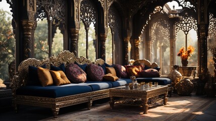 Wall Mural - Modern Maharaja's Office