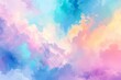 Pastel cloud background Offering a serene and dreamy atmosphere Perfect for designs that require a soft Calming And ethereal aesthetic