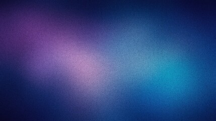 Wall Mural - Grainy gradient from violet to blue, inspired by space and galaxies. Grainy gradients style, vintage noise, abstract background