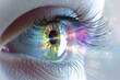 Human Cyborg AI Eye macula. Eye idea optic nerve lens optic nerve cupping color vision. Visionary iris Combination glaucoma eye drop sight ocular surface eyelashes