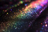 Fototapeta Tęcza - Colorful glitter background