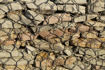 Aufkleber -  Close up of the  texture cage metal net. Chrome grille detail for building.