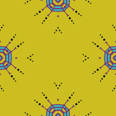 Seamless pattern tile