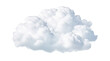 © starlineart - isolated white natural cloud element on transparent background