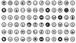 © redflower - Set of  Medicine and Health flat icons on a white background