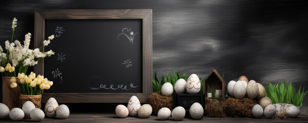 Sticker - Fresh Eggs and a Chalkboard - A Delicious Combination