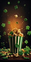 Wall Mural - Lucky Irish Popcorn