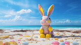 Fototapeta Nowy Jork - Modern Easter bunny