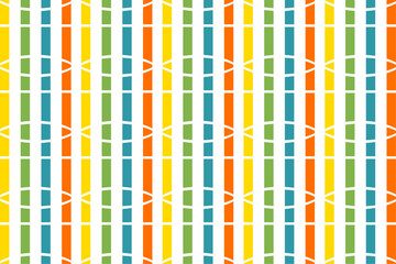 Poster - colorful geometric pattern vector seamless. Abstract geometric vertical layout texture pattern design.