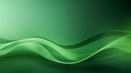 Poster - Abstract green background. green wide banner background