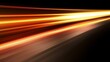© Wirestock - AI-generated illustration of bright yellow speed lights on a dark background.