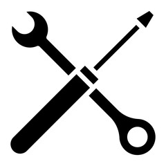 Wall Mural - Tools icon vector image. Can be used for Instrument.