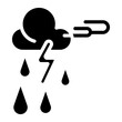 © SAMDesigning - Extreme Weather icon vector image. Can be used for Global Warming.