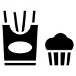 Snack Time icon vector image. Can be used for Daycare.
