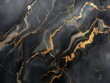 © buraratn - Marble texture wall surface black gold ink pattern graphic background granite abstract light elegant grey for do floor plan ceramic counter texture tile black yellow background natural for paper.