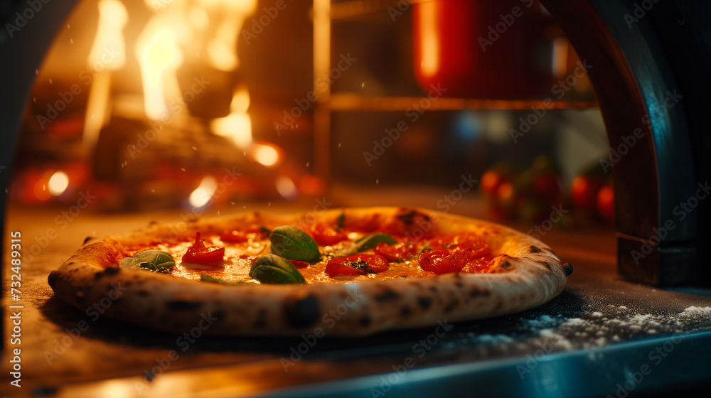 Pizza Napoletana Traditional And Authentic Italian Pizza Baked In Wood 
