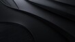 © Matthew - solid black wave background, 3d render and realistic