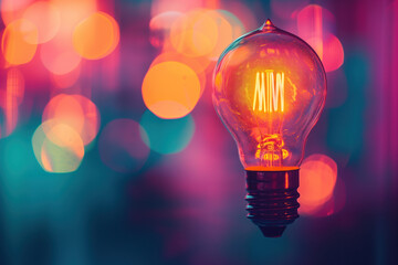 Poster - A slide background for showcasing creativity process. Background image. Created with Generative AI technology.