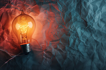 Poster - A slide background for showcasing creativity process. Background image. Created with Generative AI technology.