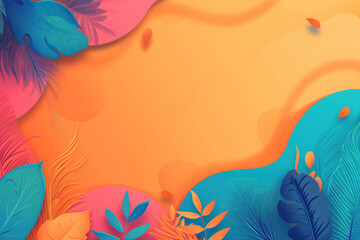 Poster - Abstract colorful background image. Creativity and innovation. Created with Generative AI technology