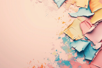 Poster - Abstract colorful background image. Creativity and innovation. Created with Generative AI technology