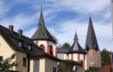 Canvas Print - Wallfahrtskirche Hessenthal im Spessart