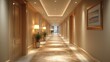 corridor of a star hotel