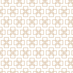 Poster - abstract seamless repeatable brown rectangle pattern.