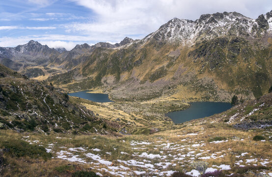 Tristalia Lakes in the Andorran Pyrenees