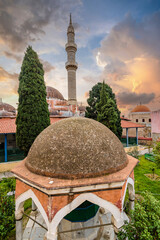 Sticker - Suleiman Mosque in Rhodes Island