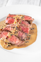 Canvas Print - Steak au poivre