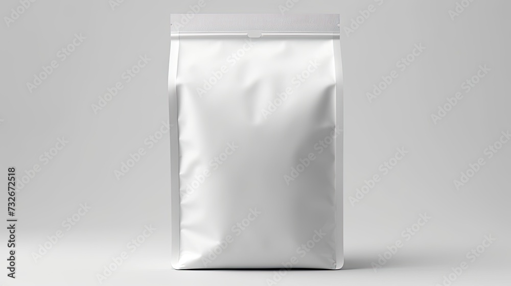 Mockup Coffee bag on white background. Packaging template mockup Stock ...
