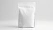Mockup Coffee bag on white background. Packaging template mockup