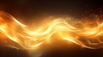 Poster - A Mesmerizing Abstract Background Featuring Shades of golden: Evoking Tranquility and Depth