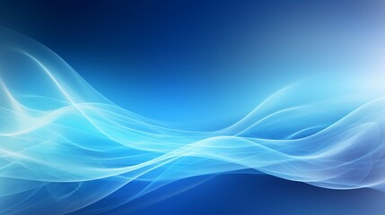Poster - A Mesmerizing Abstract Background Featuring Shades of Blue: Evoking Tranquility and Depth