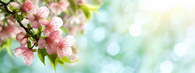 a close up of a pink flower on a tree branch