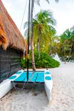 Hire Canoes Sailboats And Pedal Boats In Caribbean Mexico.