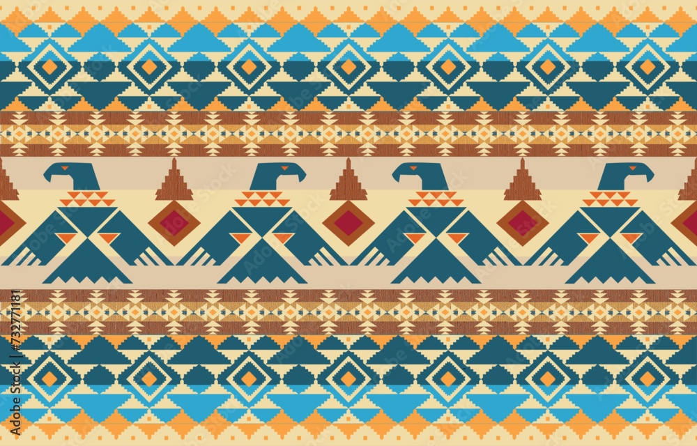 Navajo pattern native american indigenous art geometric ethnic concept ...
