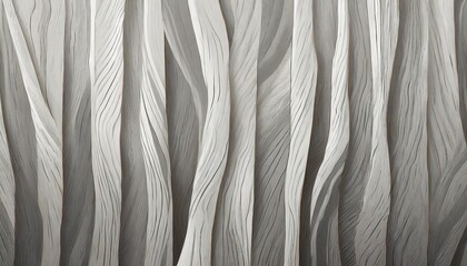 Wall Mural - white and gray stripes texture pattern for realistic graphic design wood material wallpaper background grunge overlay wooden texture random lines vector illustration