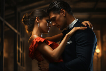 Argentine tango, salsa, waltz, chacha, rumba, jive, bachata. energy emotion funny happy dance, couple woman man girl boy, love ballroom sport hispanic latin together.