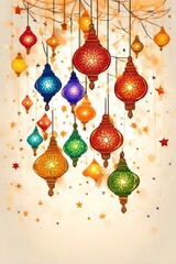 Islamic lanterns and backgrounds for Ramadan, holidays and occasions