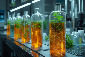 Poster - a biotech laboratory focused on developing innovative solutions to address water pollution and enhan