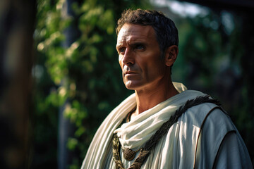 portrait of a senator in Ancient Rome